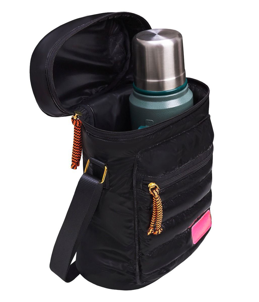 BOLSO MATERO BLACK MATELASSE