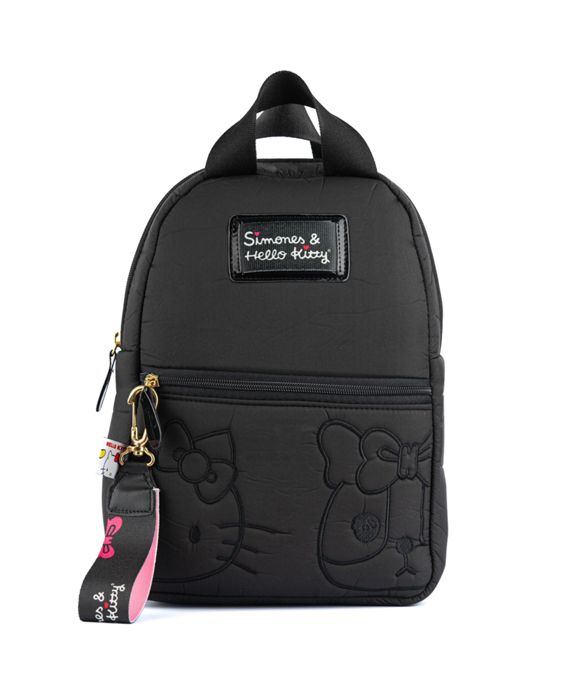 MOCHILA HELLO KITTY BLACK