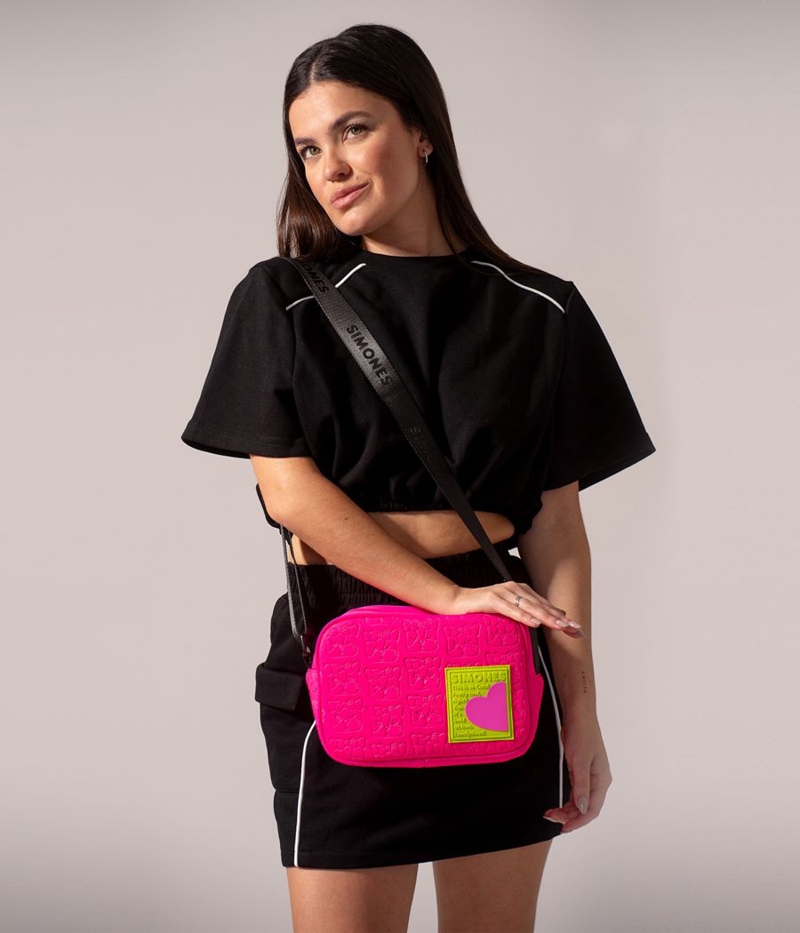 BANDOLERA BEAUTY BAG SOFIA ICONIC PINK